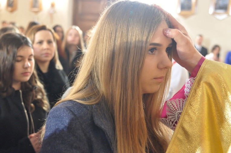 Bierzmowanie w Łęgu-Zamościu