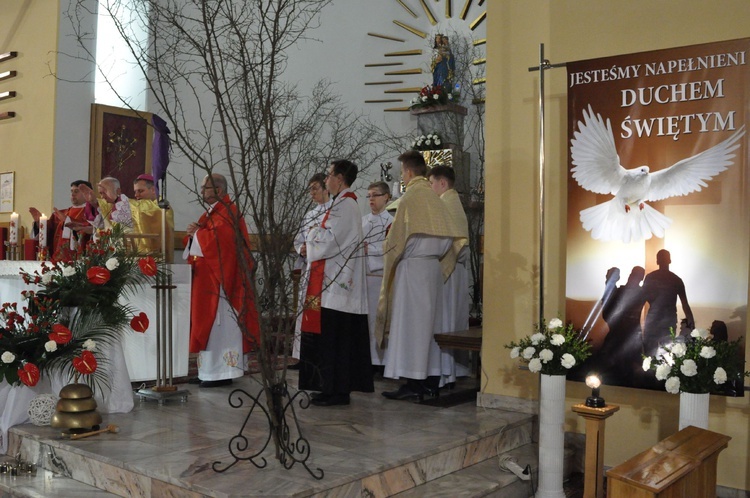 Bierzmowanie w Łęgu-Zamościu