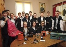 Koło robotyków i ich elektroniczne wynalazki