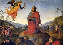 Pietro Vannucci zwany PeruginoModlitwa w Ogrójcuolej na desce, 1483–1495Galeria Uffizi, Florencja