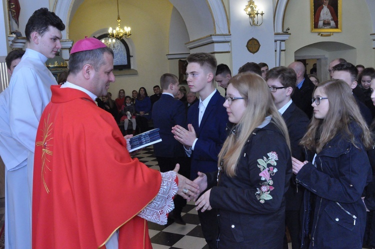 Bierzmowanie w Żabnie