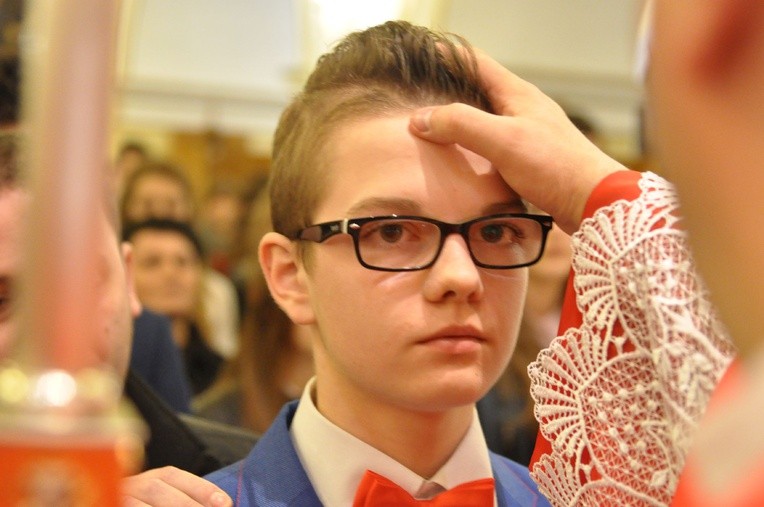 Bierzmowanie w Żabnie