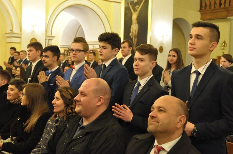 Bierzmowanie w Żabnie