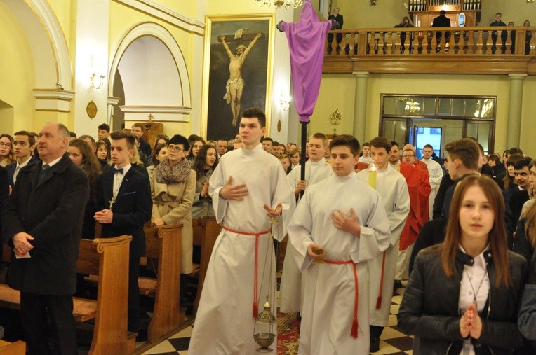 Bierzmowanie w Żabnie