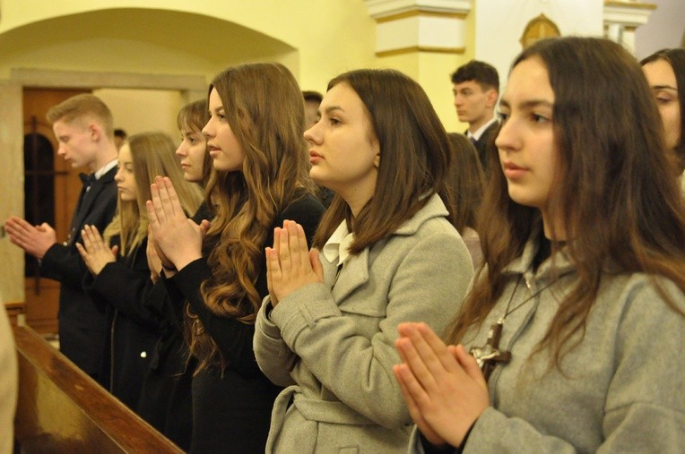 Bierzmowanie w Żabnie