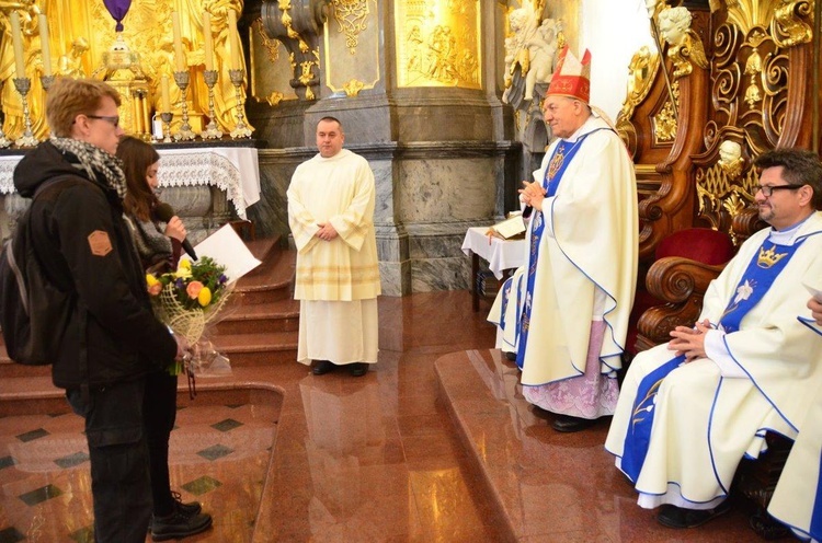 Maturzyści na Jasnej Górze 