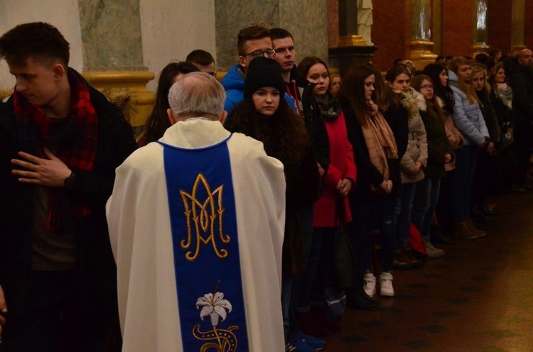 Maturzyści na Jasnej Górze 