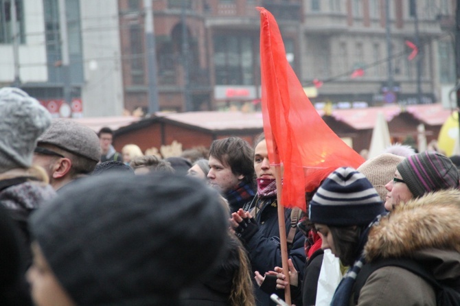 "Czarny piątek" na rynku w Katowicach