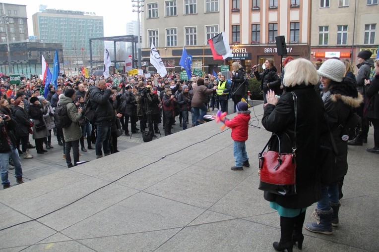 "Czarny piątek" na rynku w Katowicach