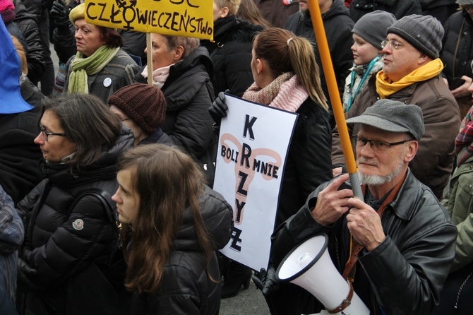 "Czarny piątek" na rynku w Katowicach