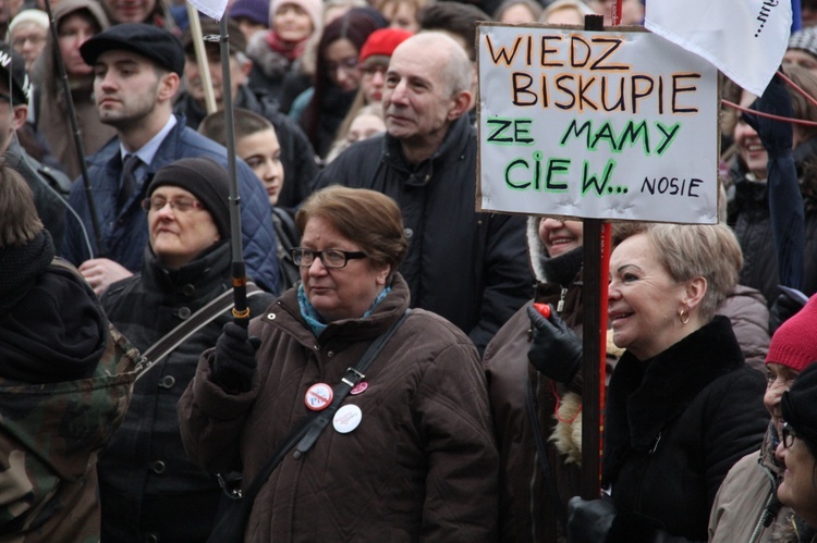 "Czarny piątek" na rynku w Katowicach