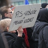 "Czarny piątek" na rynku w Katowicach