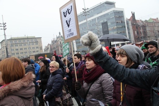 "Czarny piątek" na rynku w Katowicach