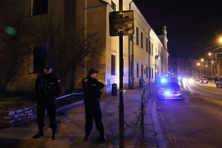 Czarny protest na ul. Franciszkańskiej