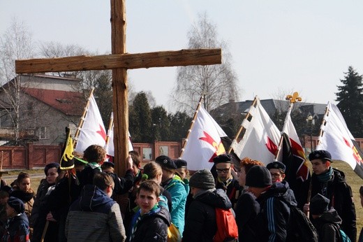 Skauci Europy na drodze krzyżowej i w sanktuarium św. Jana Pawła II