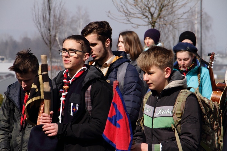 Skauci Europy na drodze krzyżowej i w sanktuarium św. Jana Pawła II