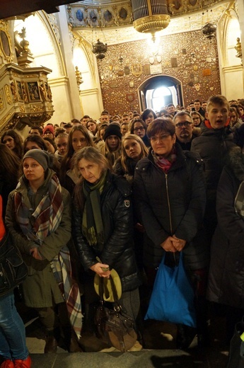 Pielgrzymka maturzystów na Jasną Górę