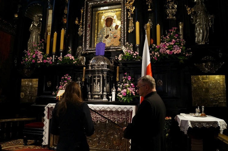 Pielgrzymka maturzystów na Jasną Górę