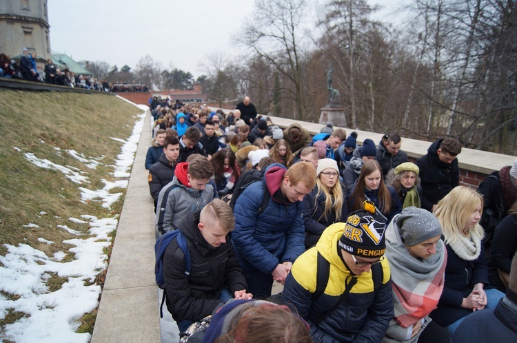 Pielgrzymka maturzystów na Jasną Górę