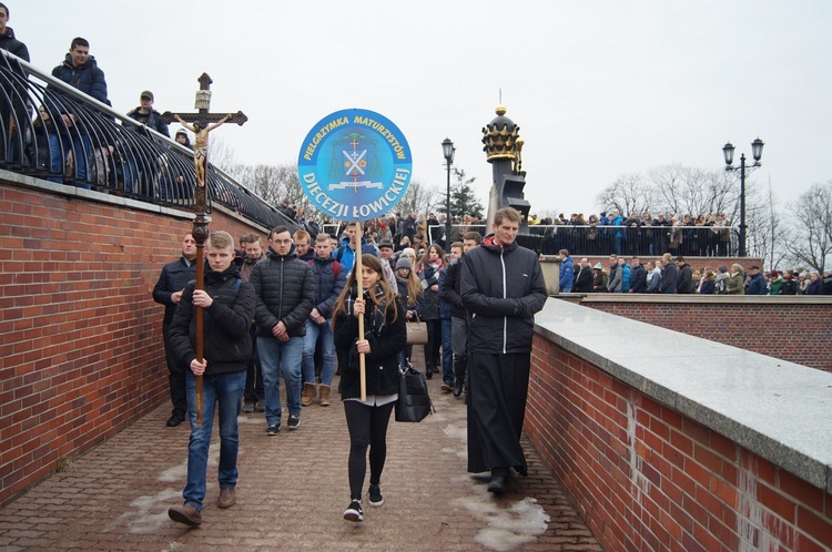 Pielgrzymka maturzystów na Jasną Górę