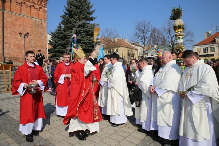 Spotkanie młodych w Niedzielę Palmową 