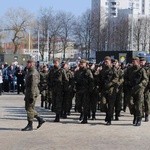 Przysięga żołnierzy obrony terytorialnej w Stalowej Woli