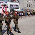 Przysięga żołnierzy obrony terytorialnej w Stalowej Woli