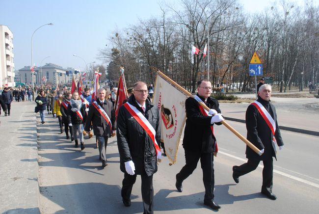 Przysięga żołnierzy obrony terytorialnej w Stalowej Woli