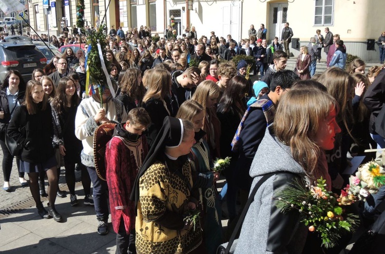 Niedziela Palmowa młodych w Bielsku-Białej 2018