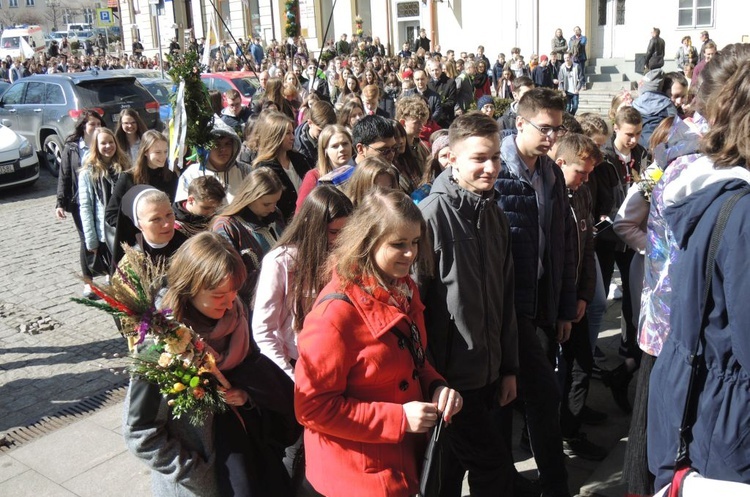 Niedziela Palmowa młodych w Bielsku-Białej 2018