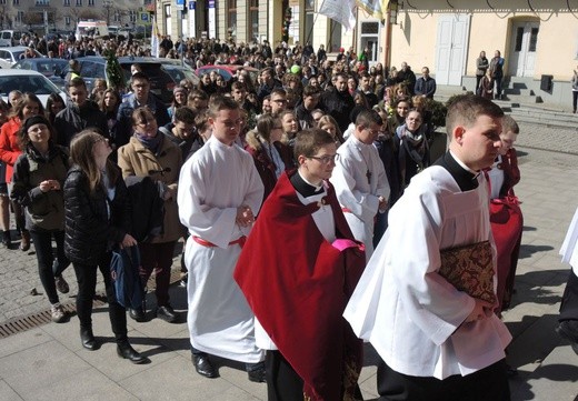 Niedziela Palmowa młodych w Bielsku-Białej 2018