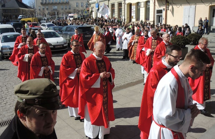 Niedziela Palmowa młodych w Bielsku-Białej 2018