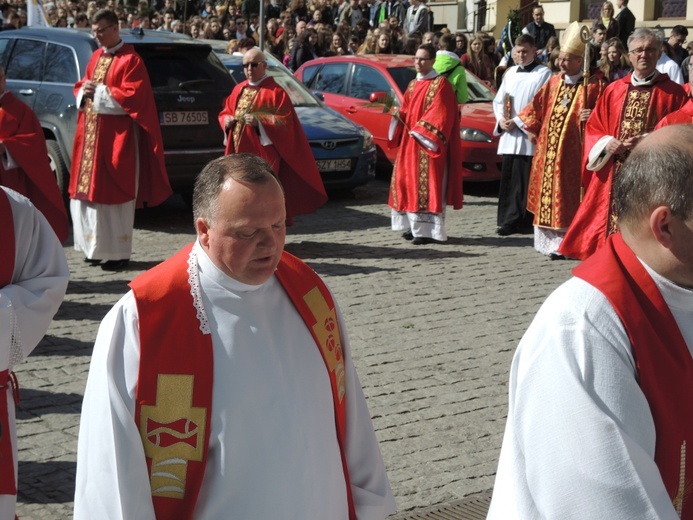 Niedziela Palmowa młodych w Bielsku-Białej 2018