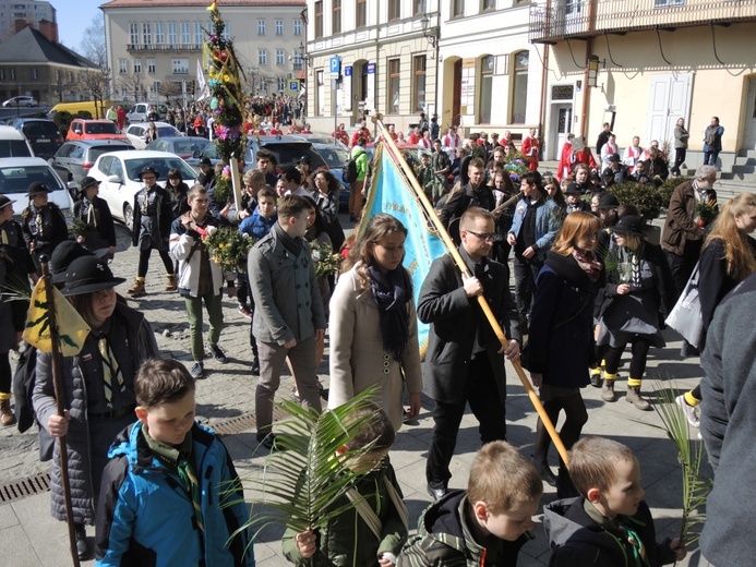 Niedziela Palmowa młodych w Bielsku-Białej 2018