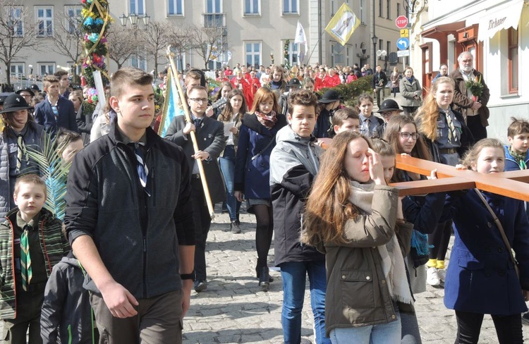 Niedziela Palmowa młodych w Bielsku-Białej 2018