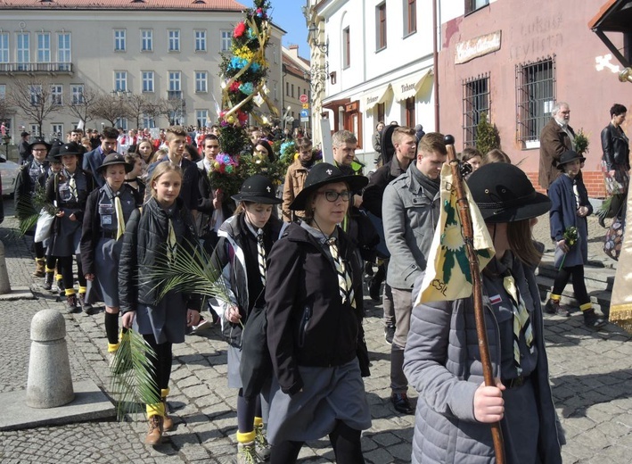 Niedziela Palmowa młodych w Bielsku-Białej 2018