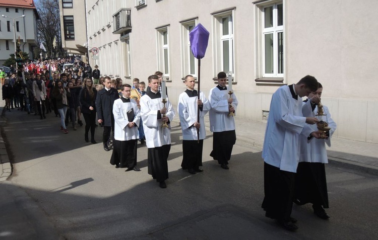 Niedziela Palmowa młodych w Bielsku-Białej 2018