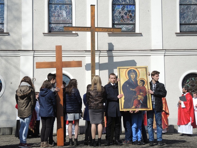 Niedziela Palmowa młodych w Bielsku-Białej 2018