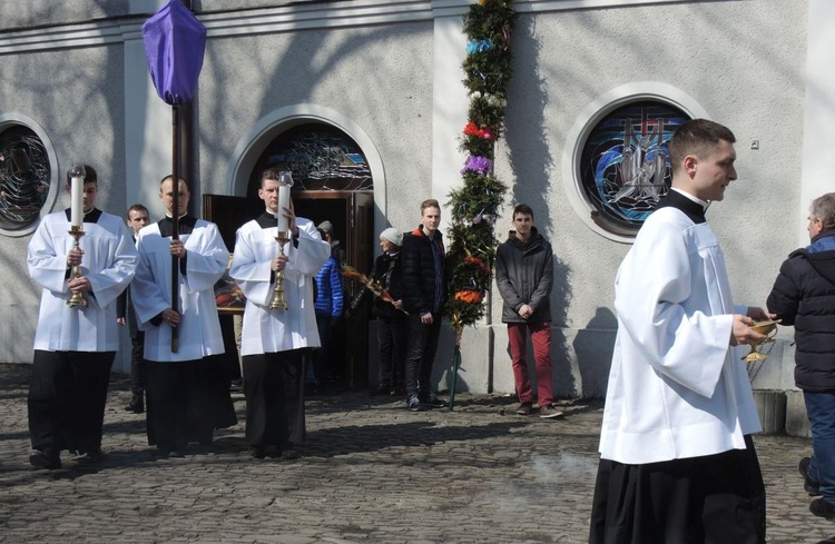 Niedziela Palmowa młodych w Bielsku-Białej 2018