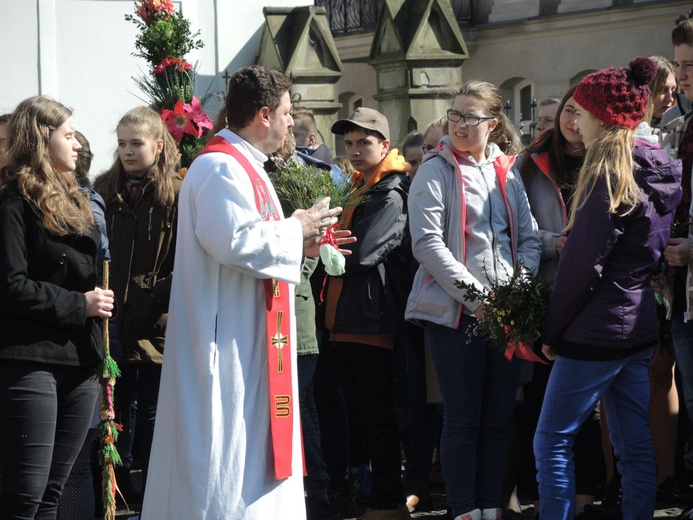 Niedziela Palmowa młodych w Bielsku-Białej 2018