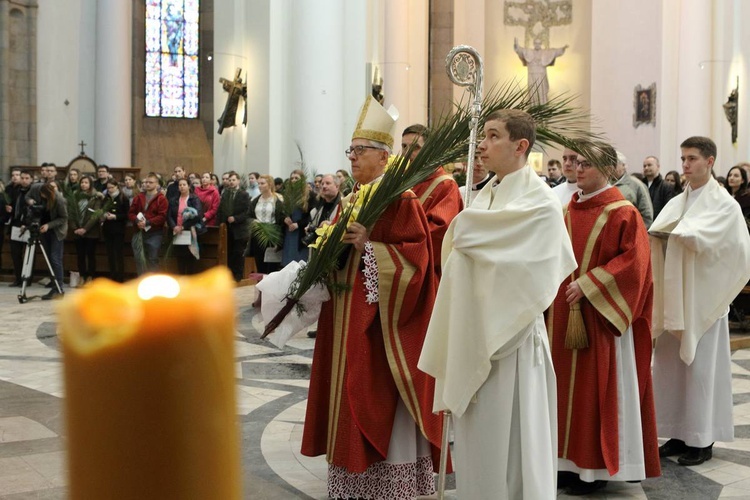 Niedziela Palmowa w katowickiej katedrze