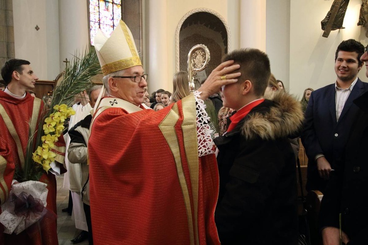 Niedziela Palmowa w katowickiej katedrze