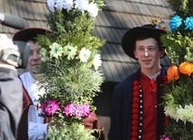Najwyższe palmy były dziełem członków zespołów regionalnych "Dolanie" i Gronicek"