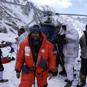 Piotr Tomala po akcji ratunkowej na Nanga Parbat