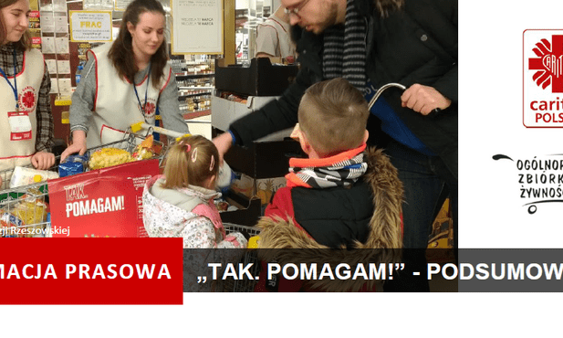 Pomogliśmy dzięki Caritas