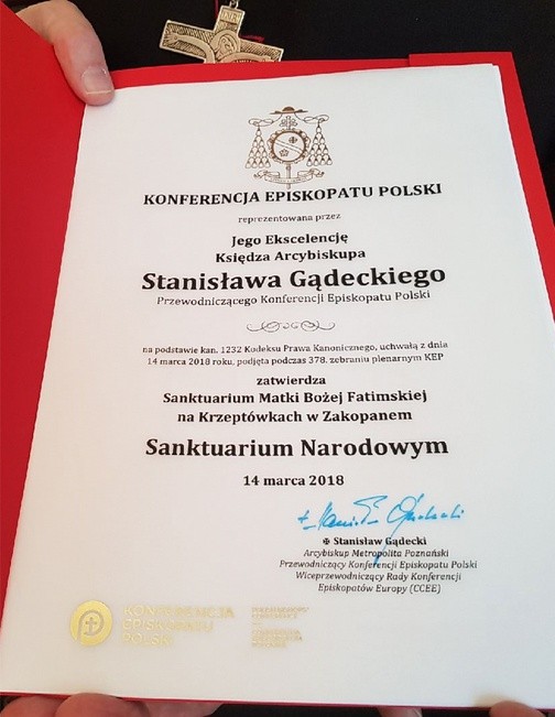 Polska ma nowe sanktuarium narodowe