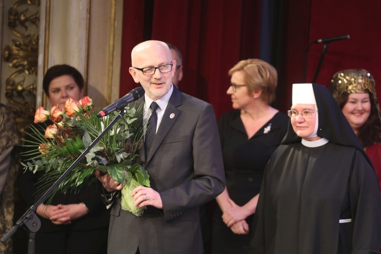 Jubilat bp Tadeusz Rakoczy odznaczony w Cieszynie