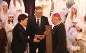 Jubilat bp Tadeusz Rakoczy odznaczony w Cieszynie