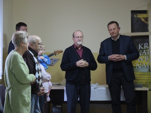 Krzyż Nadziei w schronisku dla bezdomnych