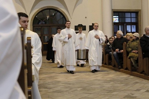 Msza Krzyżma świętego w katedrze